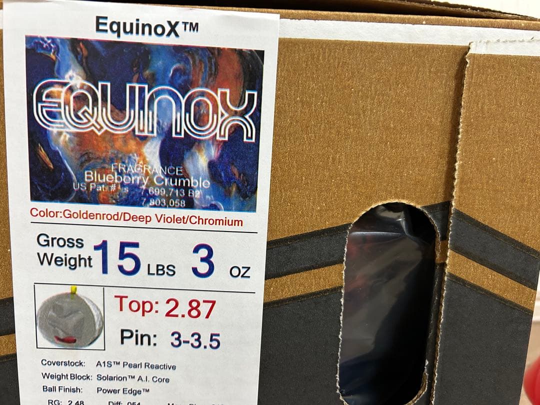 送料込み【新品】イクイノックス　ストーム　15ポンド3オンス24