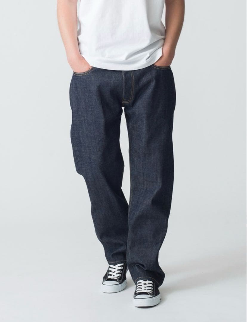 RHCロンハーマン [Knight] Wide fit denim pants