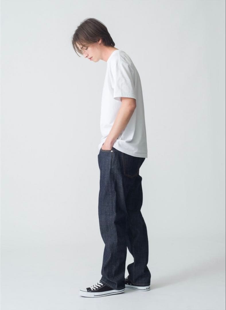 RHCロンハーマン [Knight] Wide fit denim pants