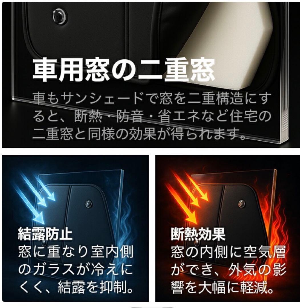 趣味職人　新型 セレナ C28系 サンシェードフルセット