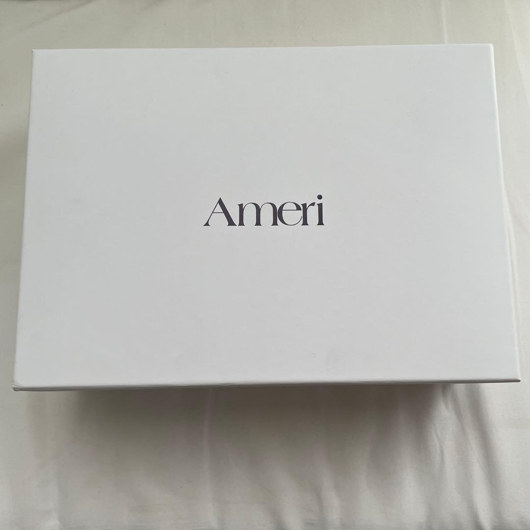 靴 amerivintage OVAL MOTIF VOLUME MULE