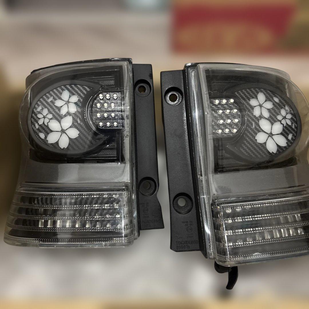 青*薇様 l375sタントカスタム インナーブラックLEDテールランプ