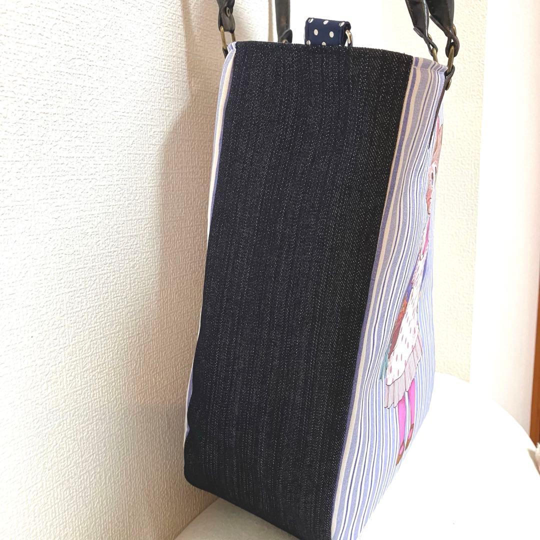 ゆきんこ　ビッグコラージュコラージュ　トートバッグ