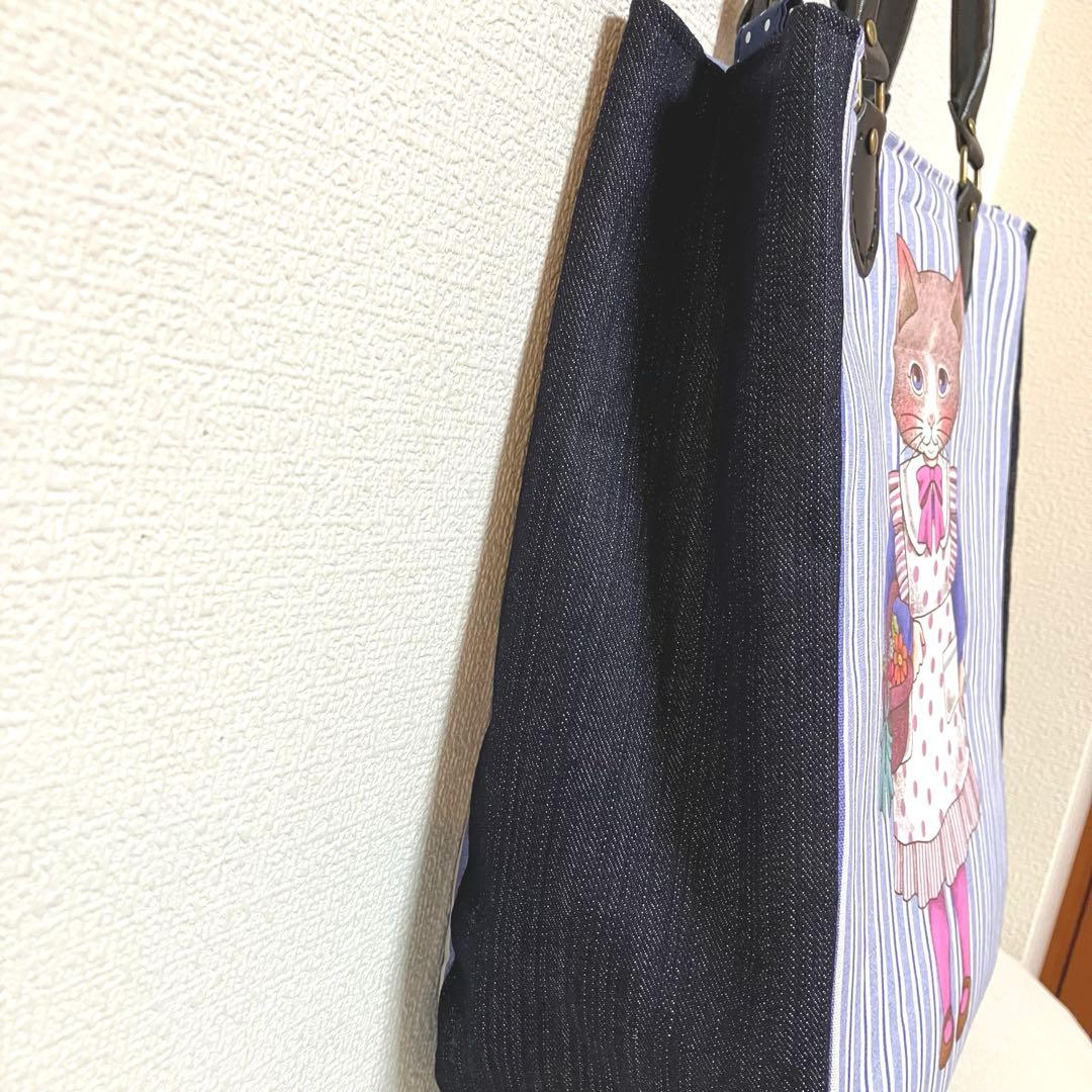 ゆきんこ　ビッグコラージュコラージュ　トートバッグ