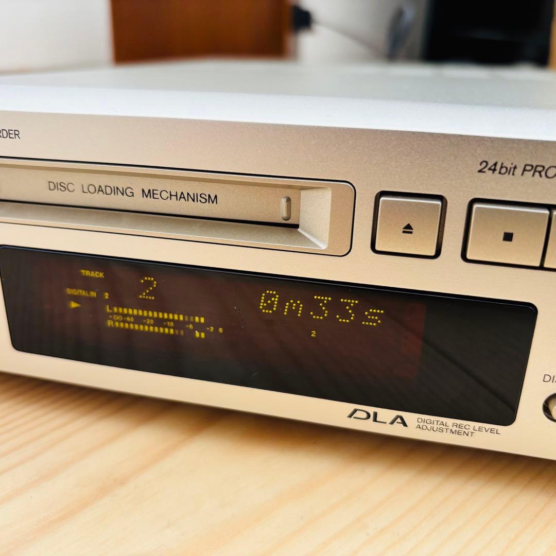 ONKYO MDレコーダー MD-105X 本体のみ オンキョー