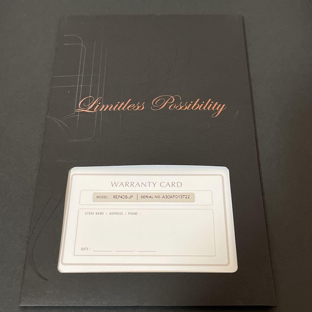 新型　レプロナイザー4D Plus REP4DS-JP