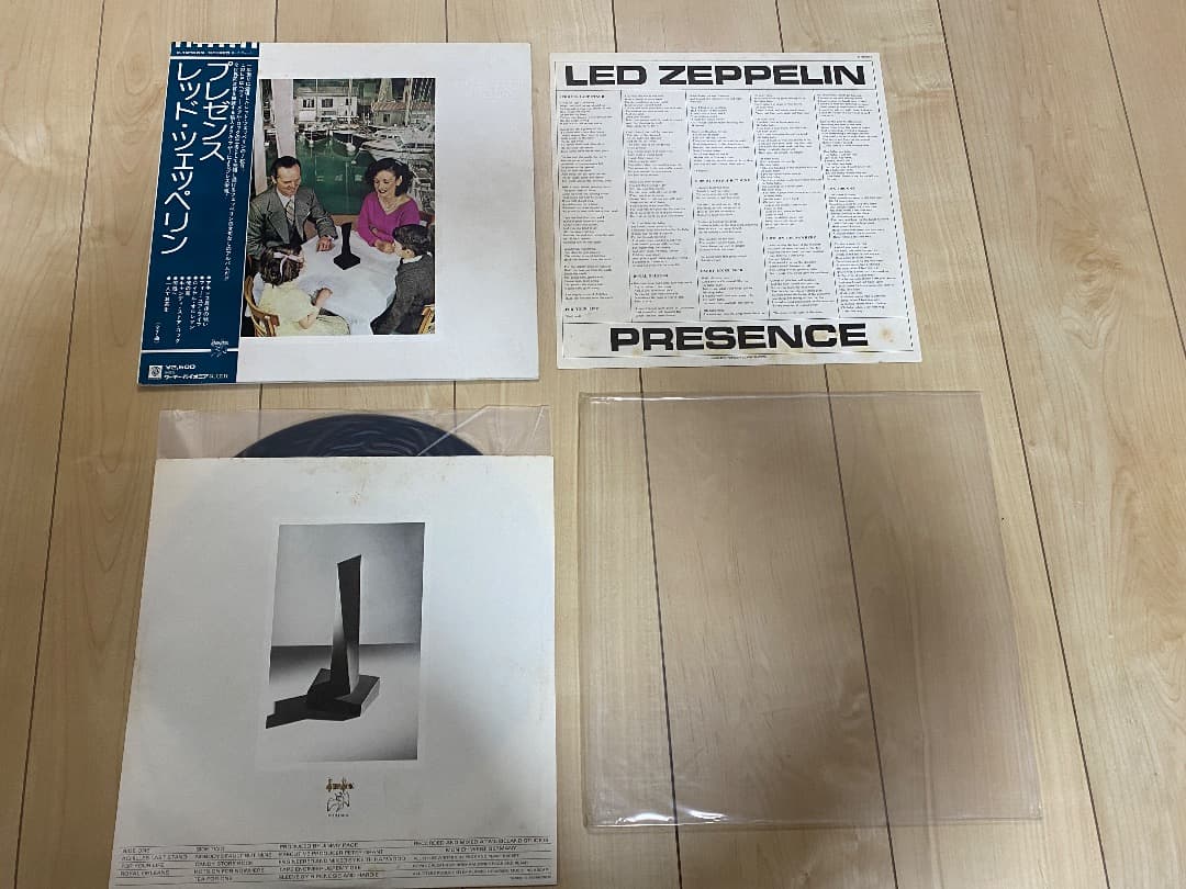 Led Zeppelinレッドツェペリン　９枚セット　レコードLP