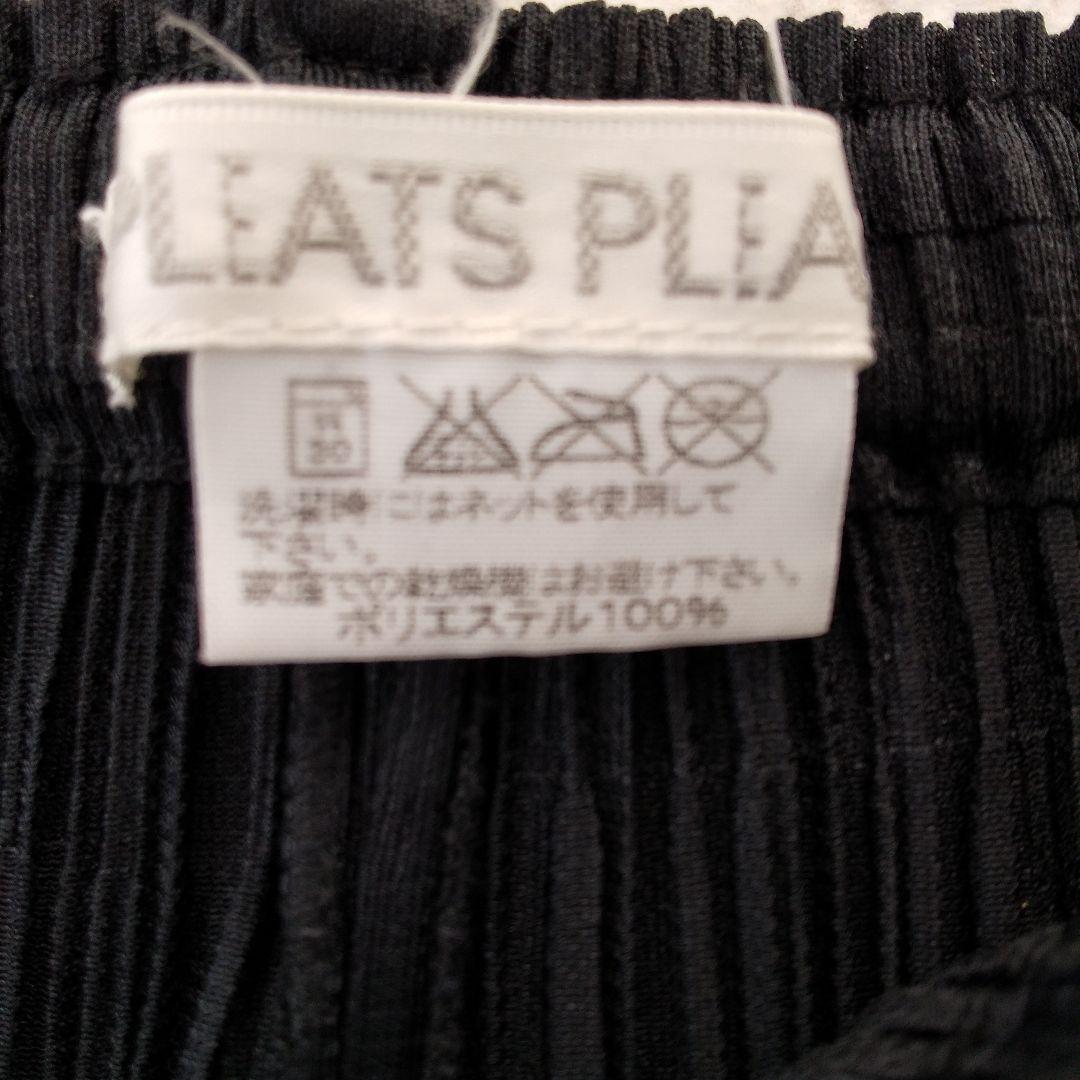 PLEATS PLEASE ブラック ワイドパンツ サイズ1 春秋用