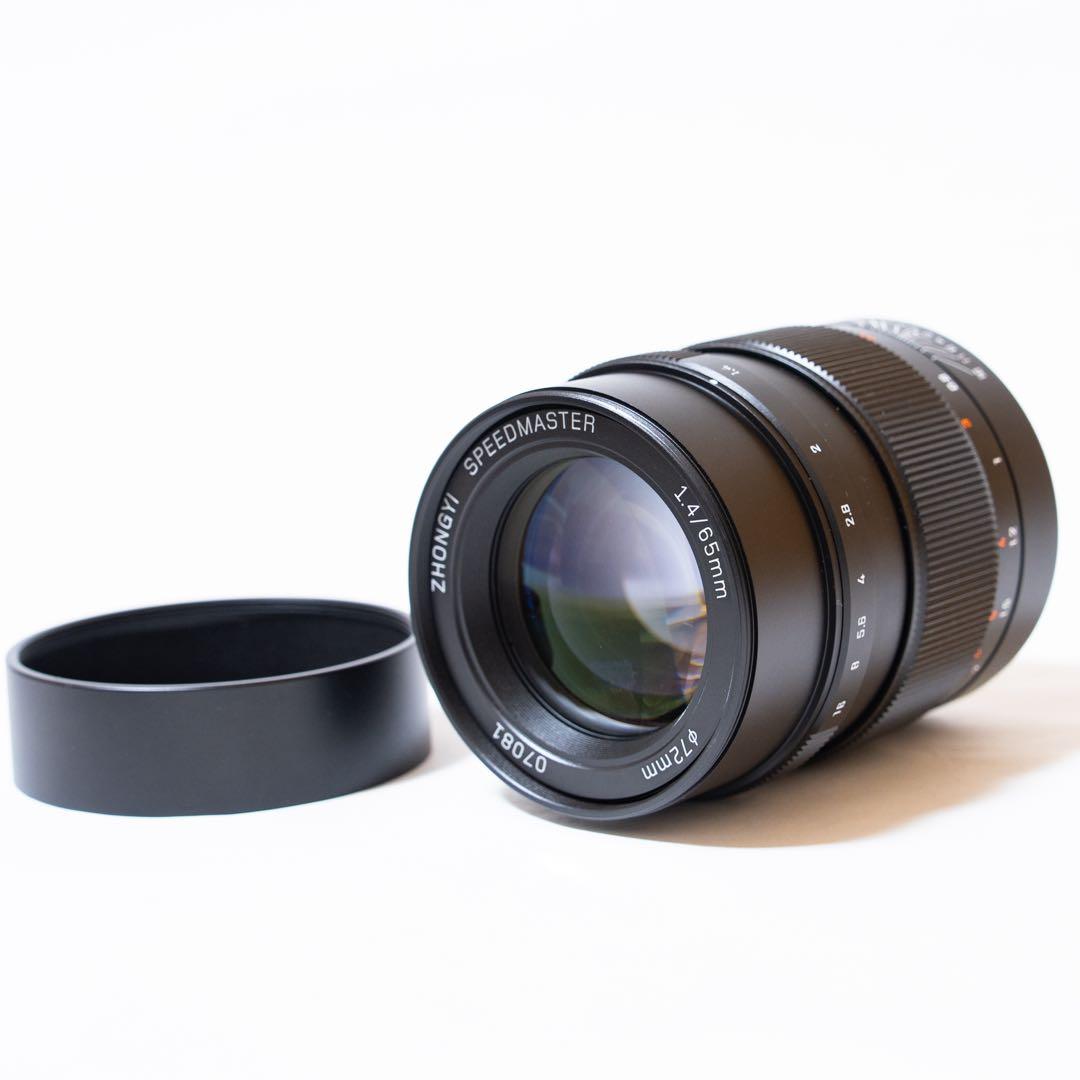 【新品同様】中一光学 SPEEDMASTER 65mm F1.4 GFX