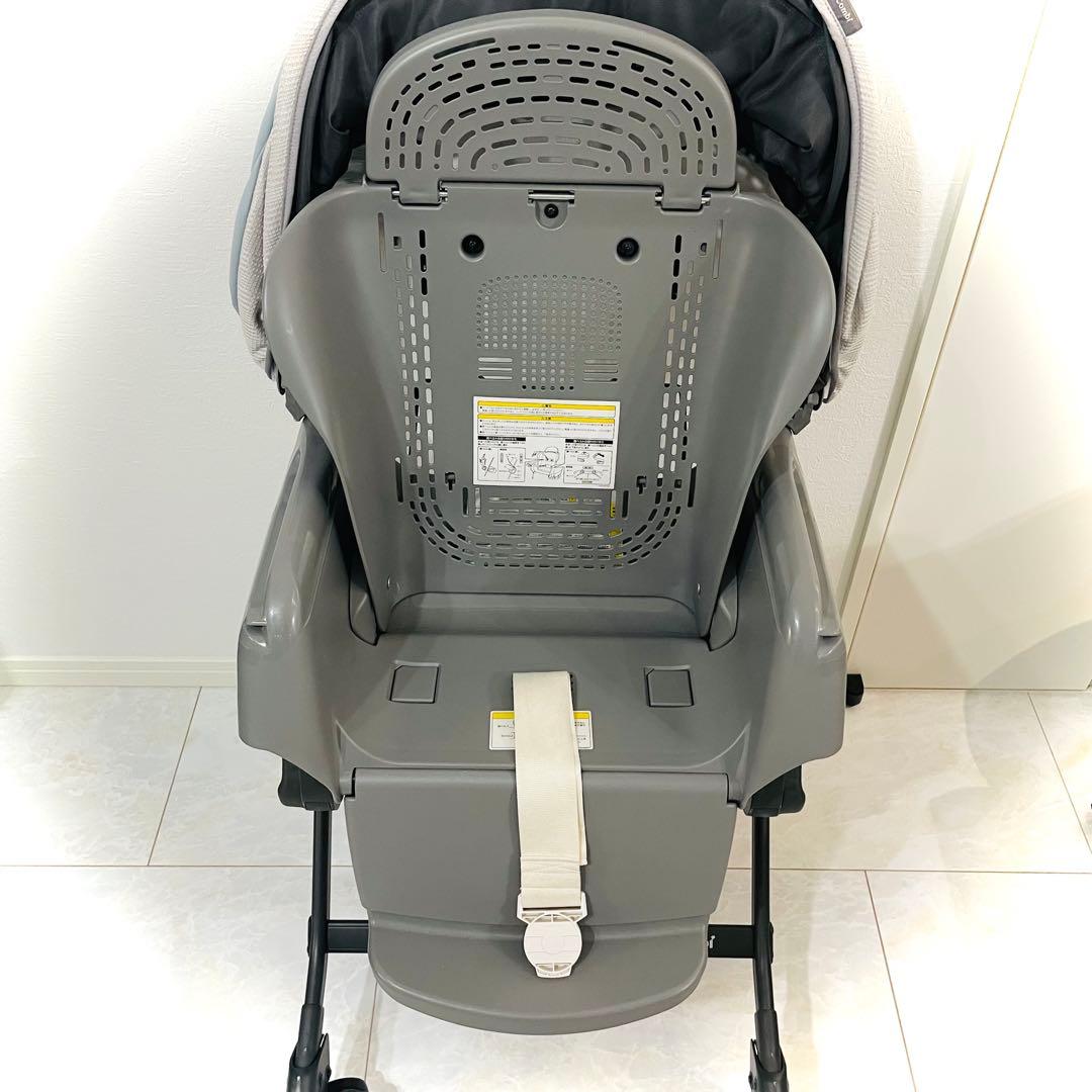 【美品】取替カバー付★コンビネムリラオートスイングBEDiスリープシェルブルー