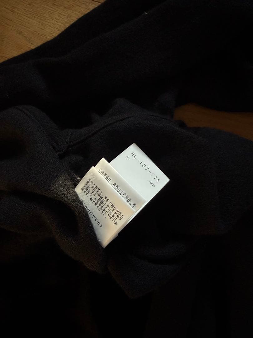 トップス Yohji Yamamoto 25AW ROUND NECK LONG SLV