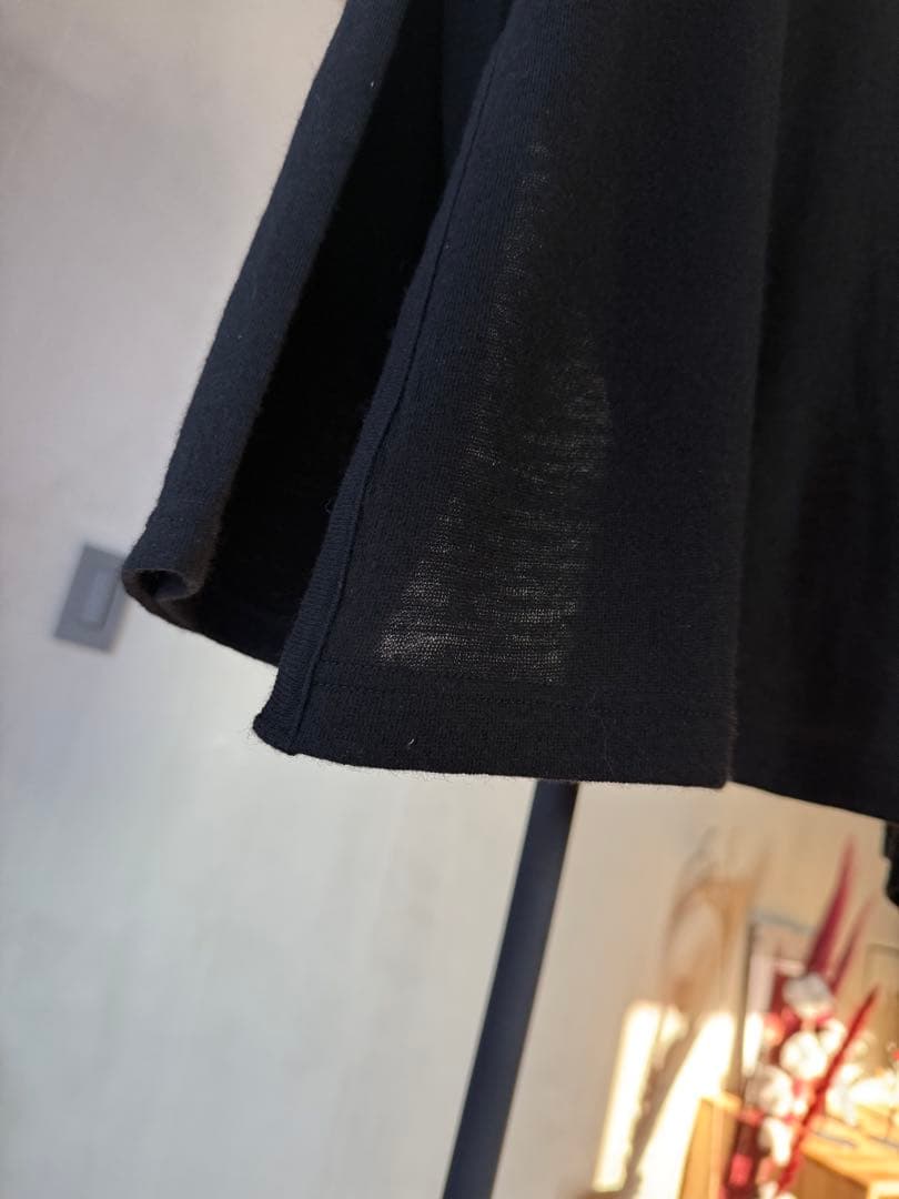 トップス Yohji Yamamoto 25AW ROUND NECK LONG SLV