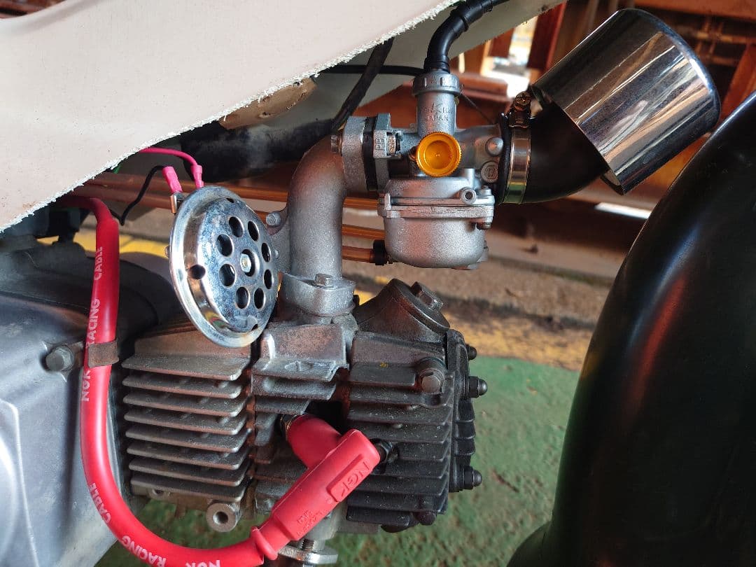 カブc50純正エンジン キタコ88cc　ボアアップエンジン