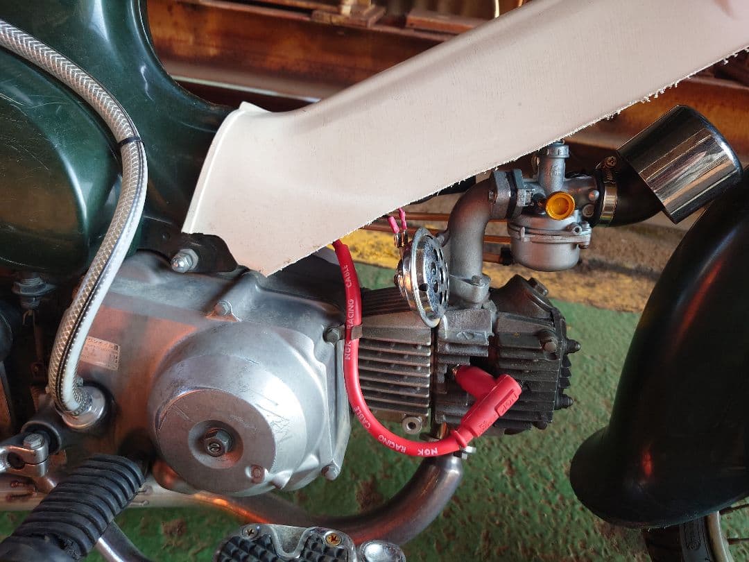 カブc50純正エンジン キタコ88cc　ボアアップエンジン