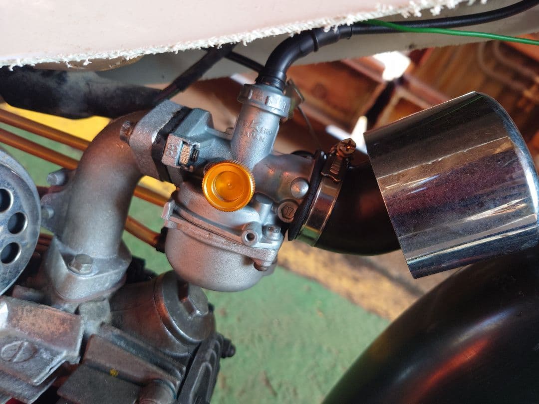 カブc50純正エンジン キタコ88cc　ボアアップエンジン