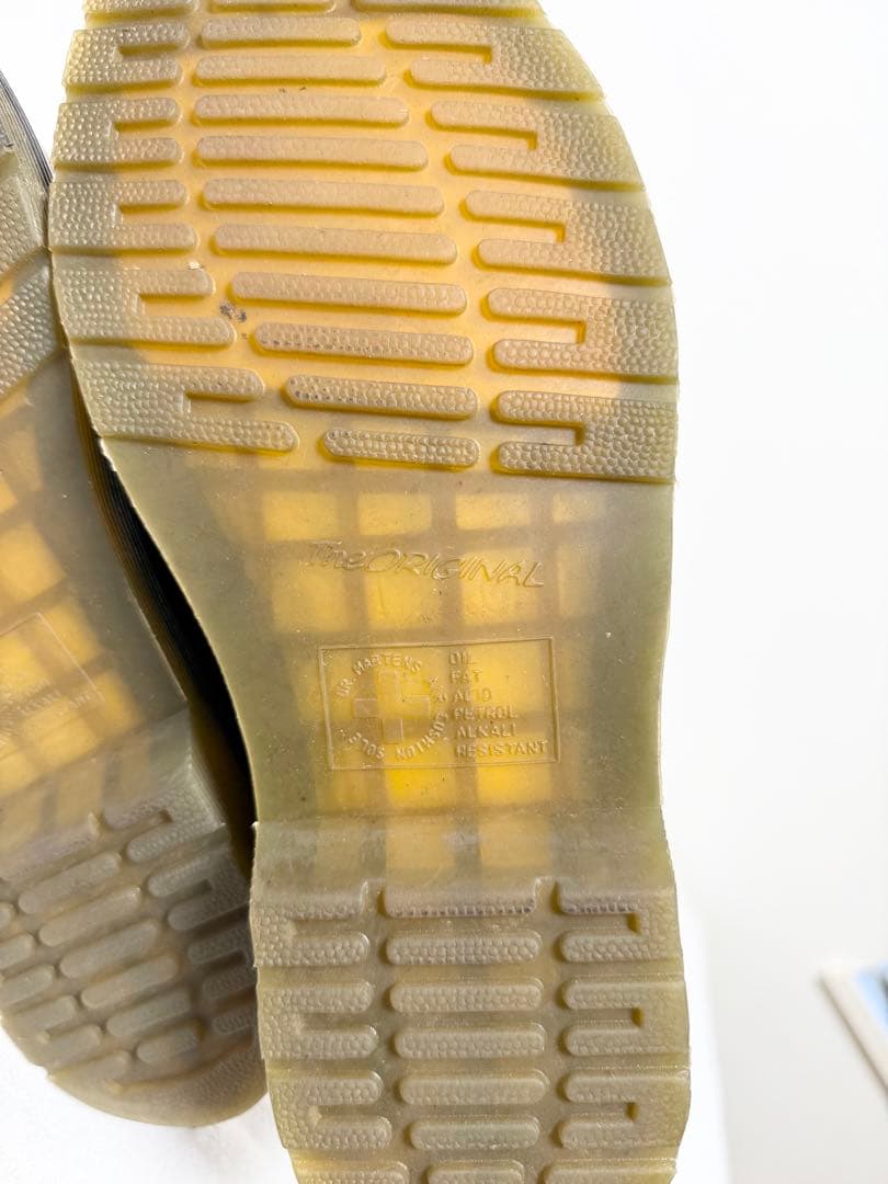 美品ドクターマーチン 1461 3ホール シューズ チェリーレッド 24 UK5