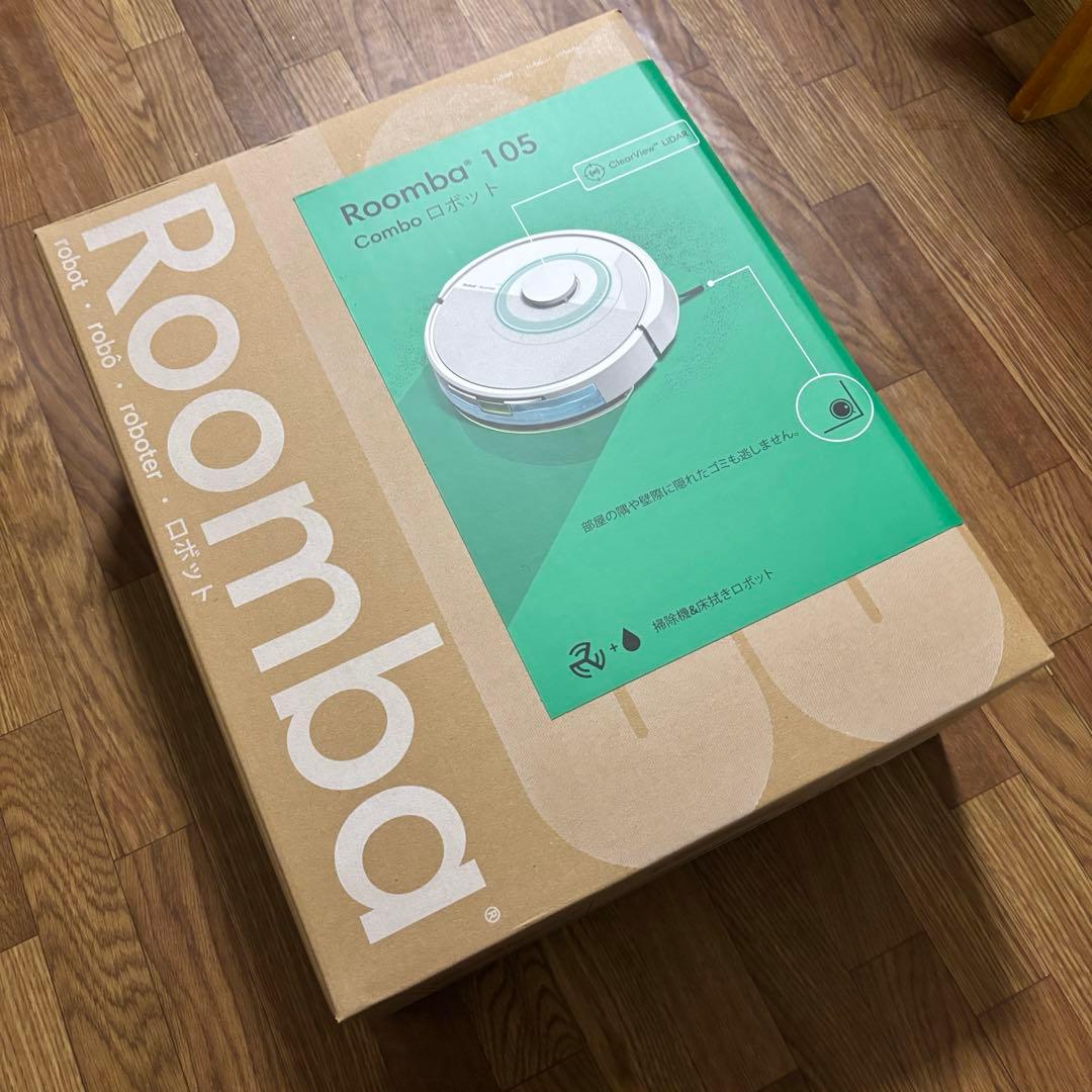 【新品未使用】Roomba 105 Combo ロボット掃除機
