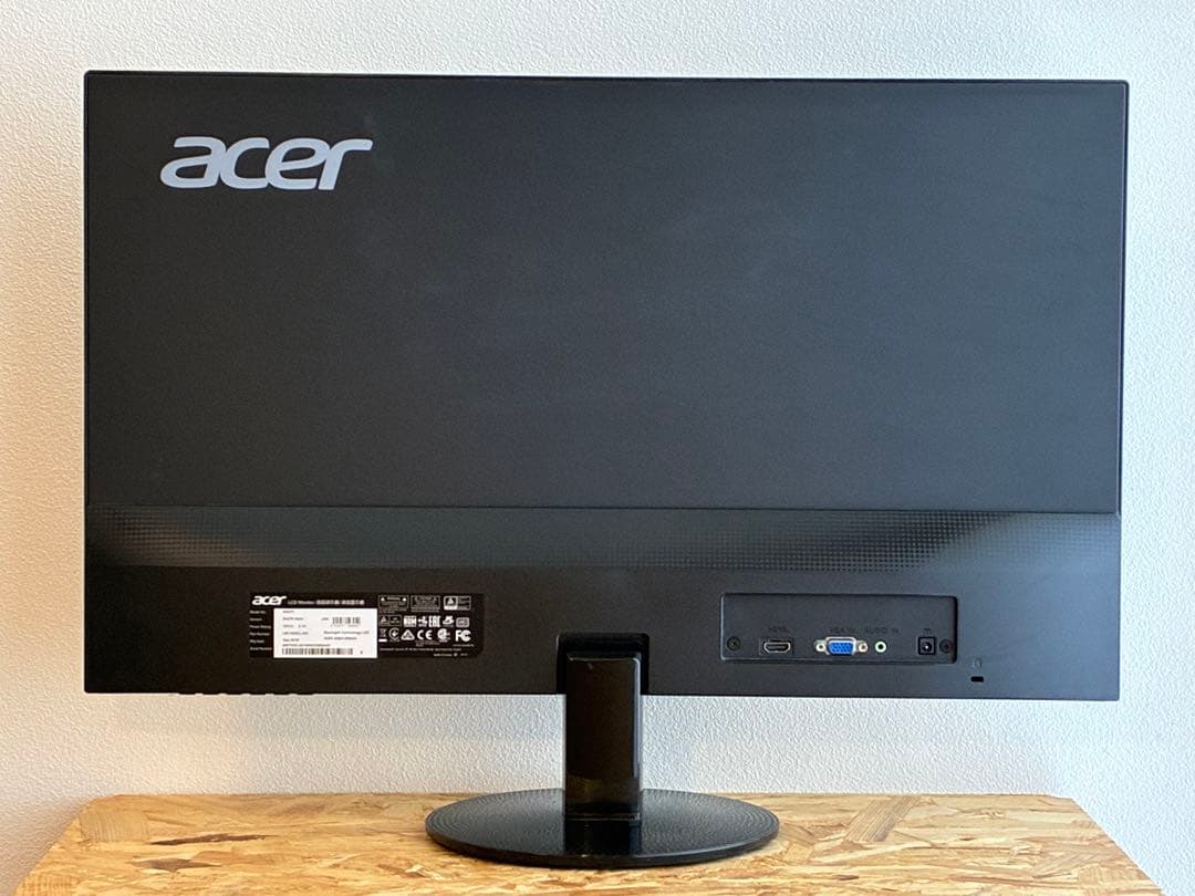 acer 27インチ　PCディスプレー　SA270