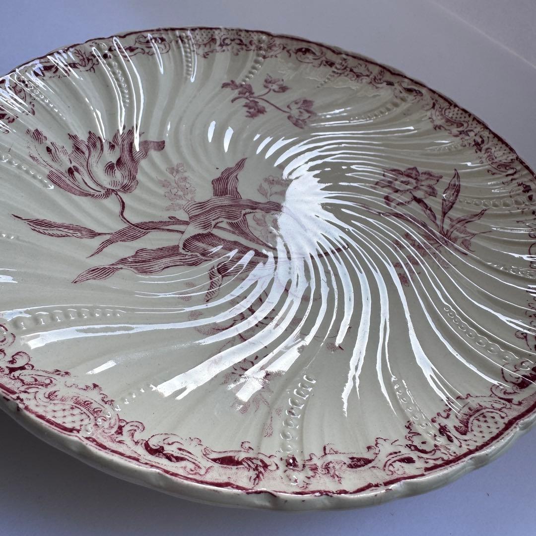 こ*マ様 フランスアンティーク　サルグミンヌ　Fontanges デザートプレー