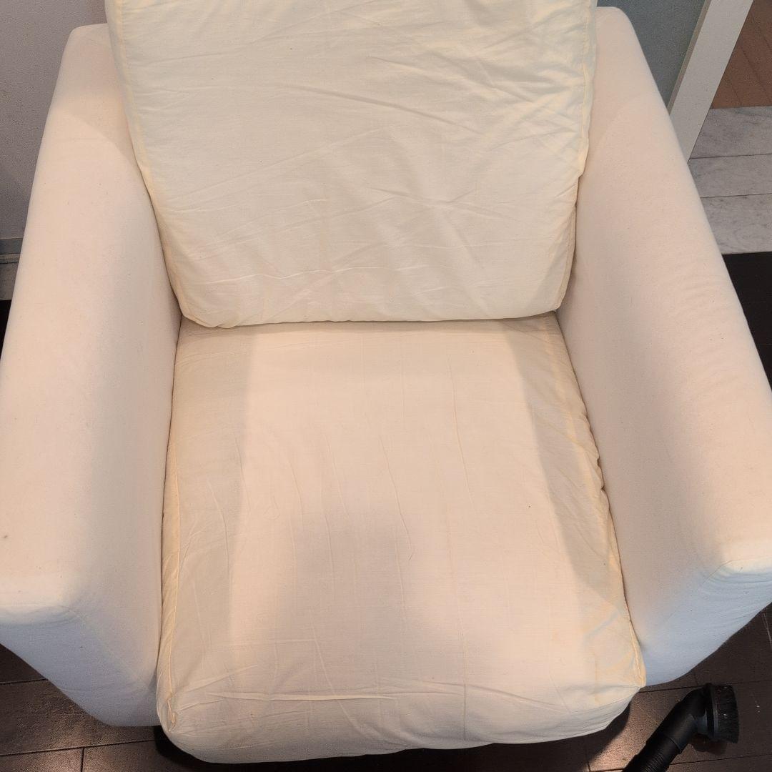 無印1人掛けソファ (カバー2種類付）