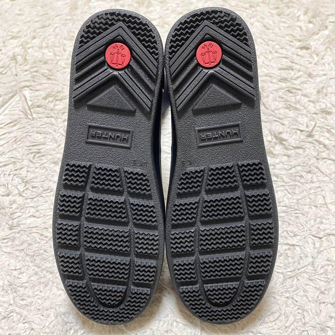 【美品】HUNTER リファイドクリーパーネオショートブーツ 黒 24