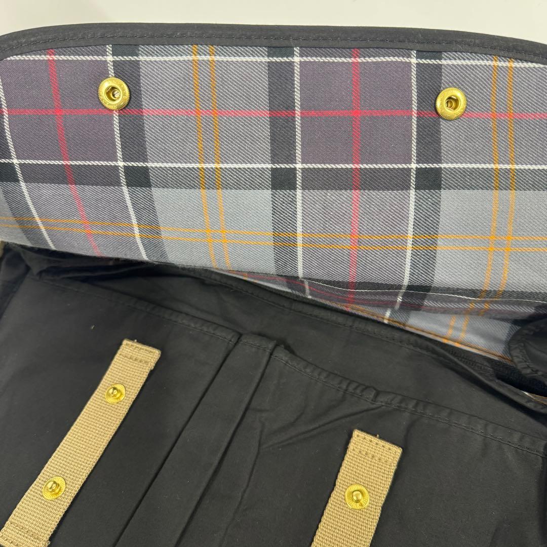【新品訳あり】Barbour ブラック ショルダーバッグ