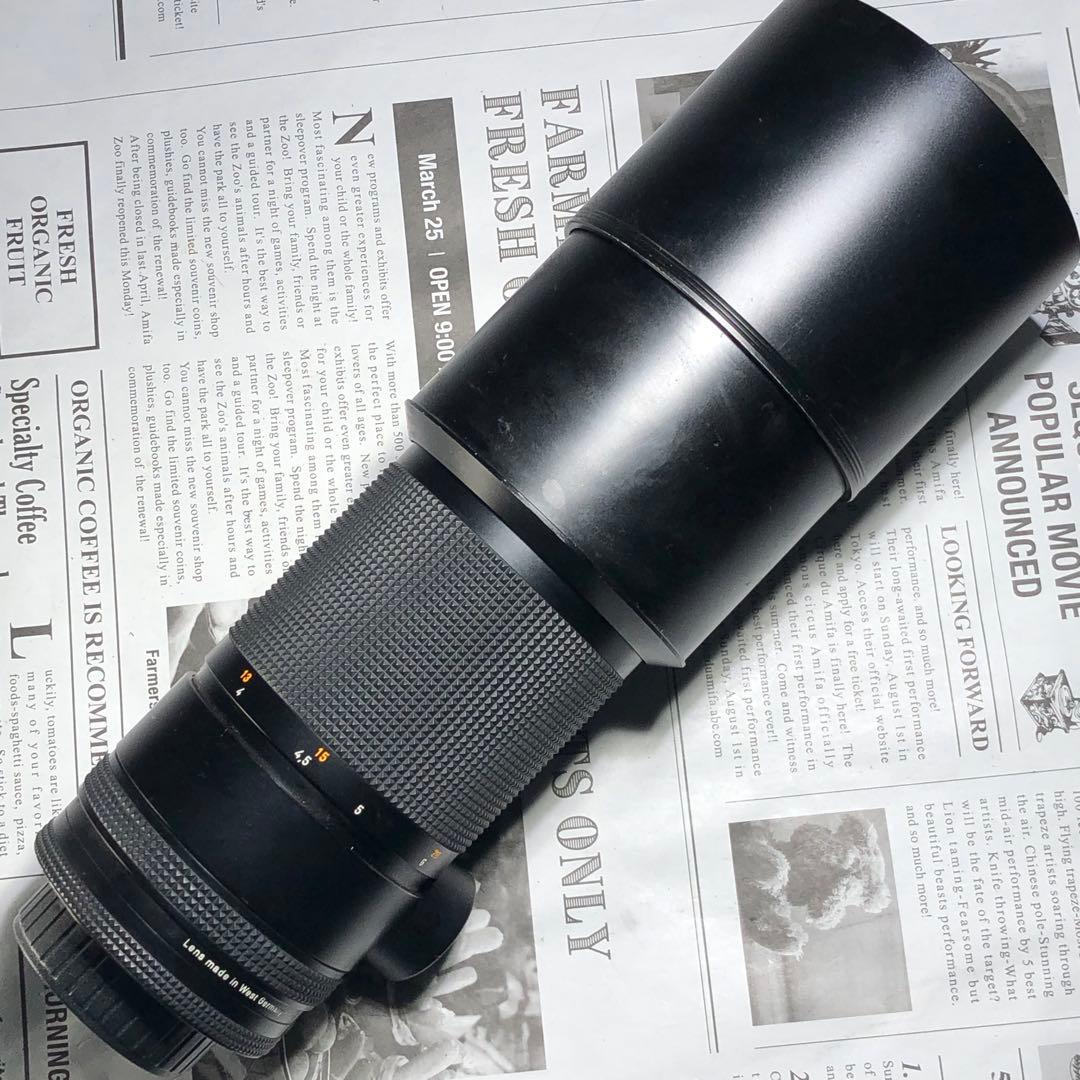 ピンクの猫 さま　CarlZeiss 300mm f4 Y/Cマウント