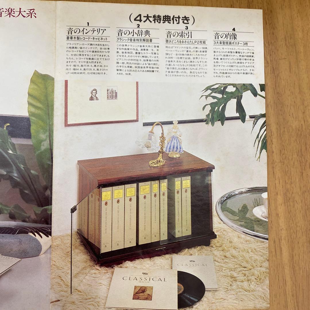 世界クラシック音楽大系　LPレコード盤　100枚　ソニーファミリークラブ　未開封
