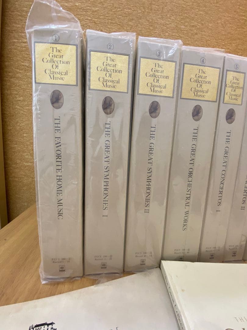 世界クラシック音楽大系　LPレコード盤　100枚　ソニーファミリークラブ　未開封