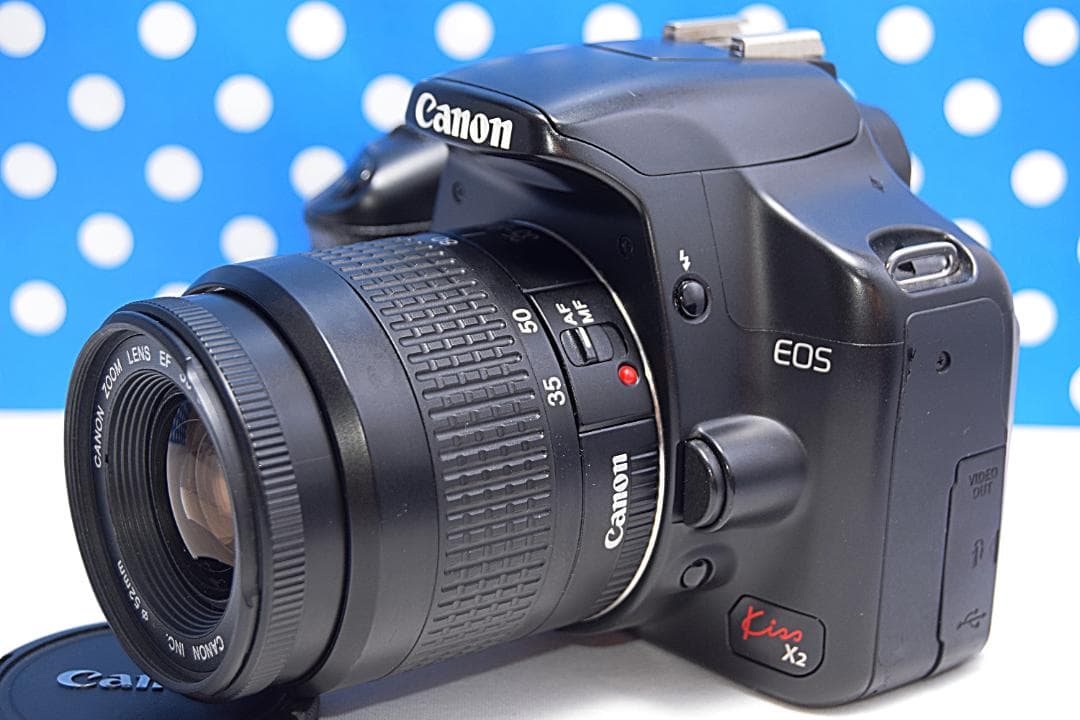 Canon Kiss X2★スマホ転送OK☆写真撮影に特化した入門用一眼レフ