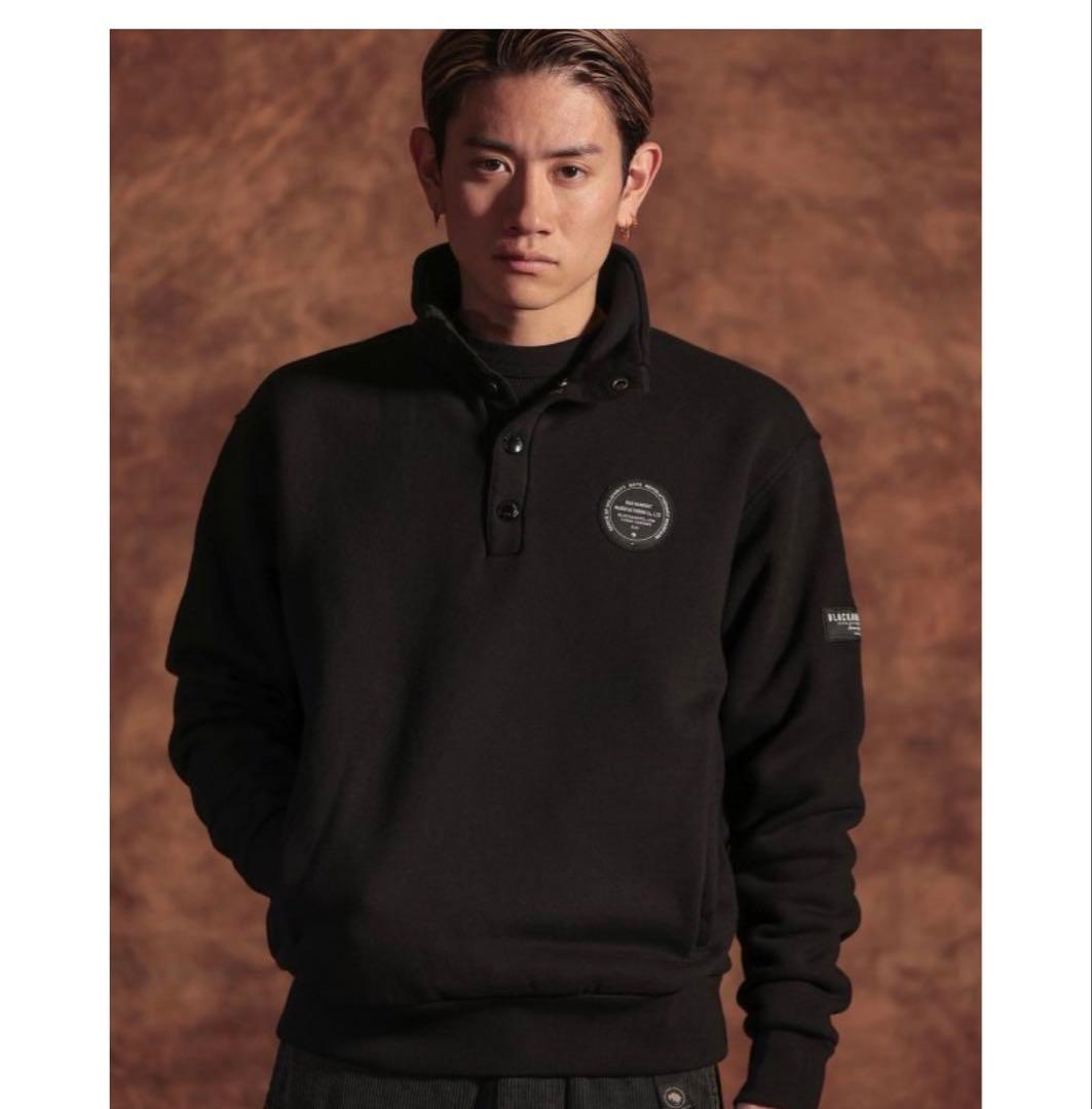 トップス RATS STAND COLLER SWEAT