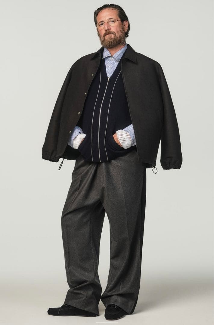 ZARA Stefano Pilati ザラ バンドディテールパンツ EU38