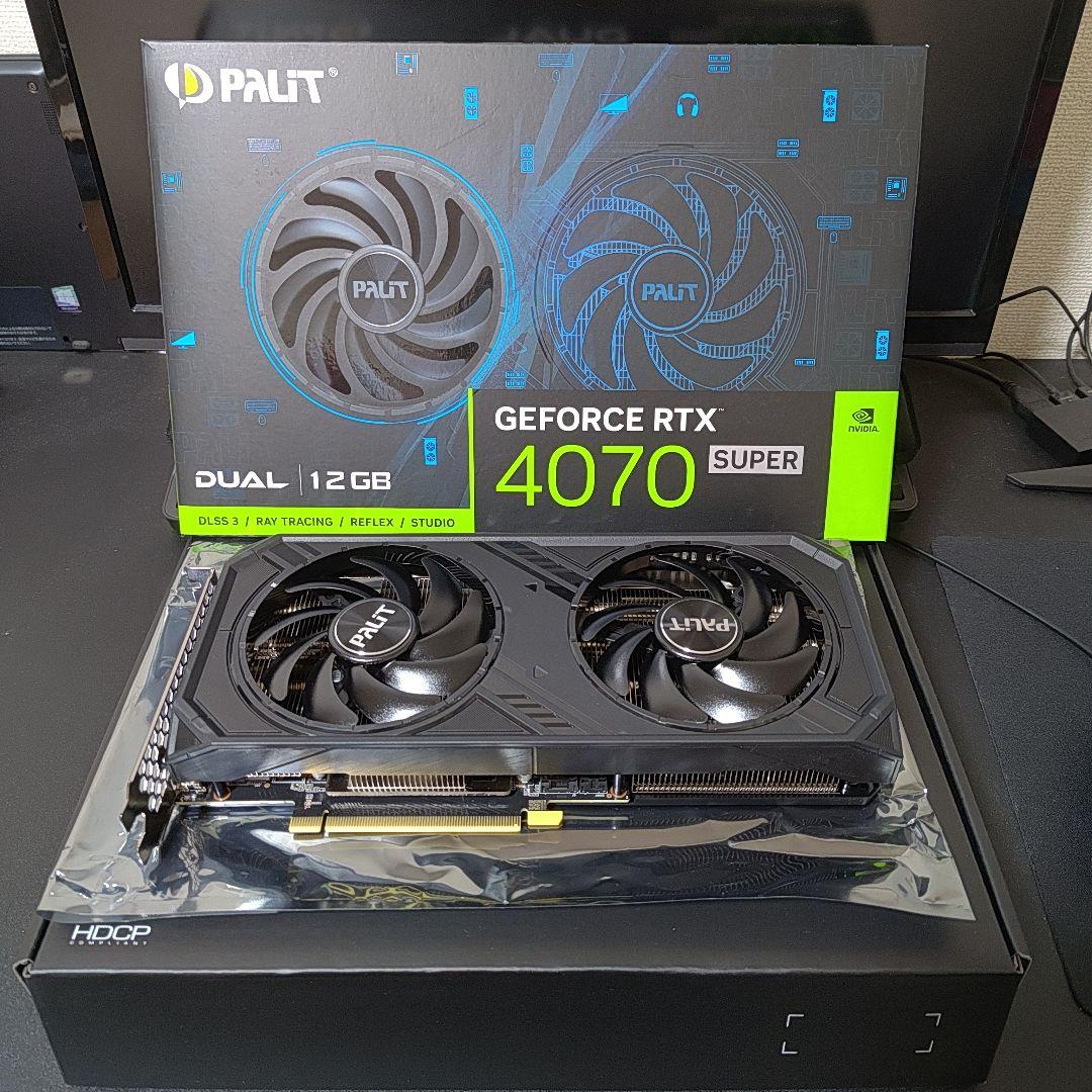 グラフィックボード・グラボ・ビデオカード GeForce RTX 4070 Super 12GB