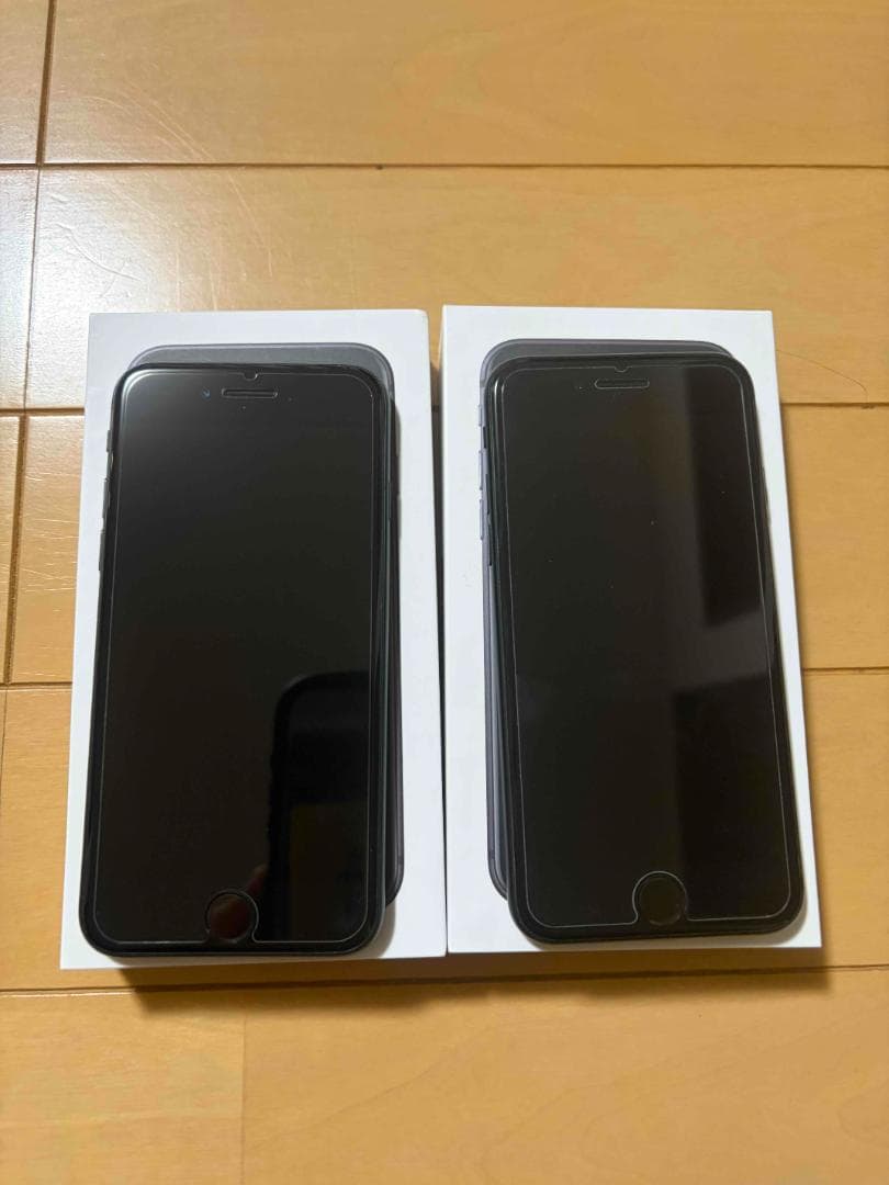 美品 Apple iPhone SE2 第2世代 64GB ブラック 2台セット