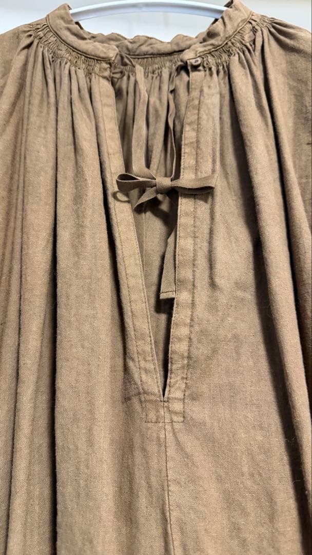 UpcycleLino】 WIFE&HUSBAND エシカル ダイチャーチドレス