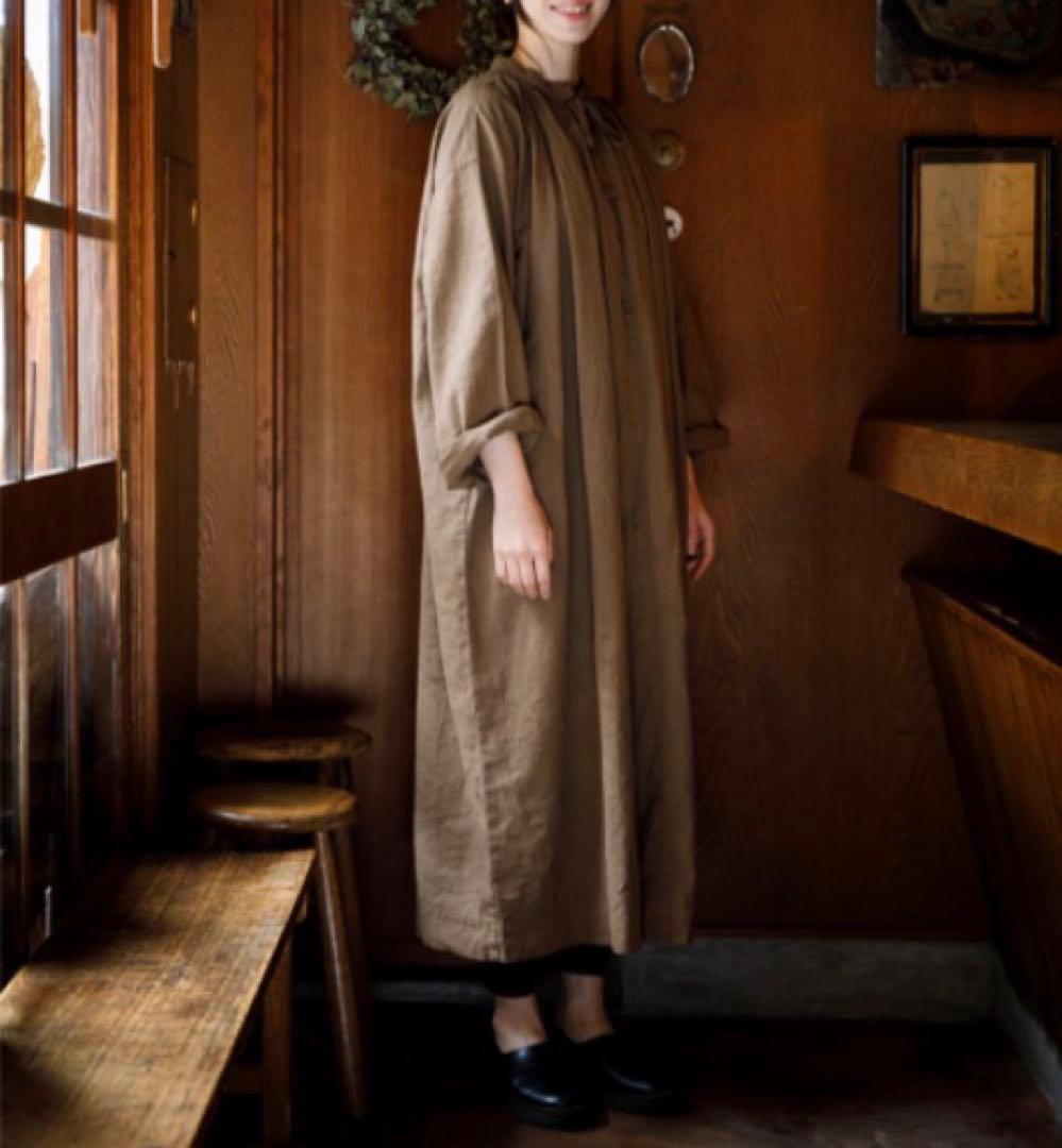 UpcycleLino】 WIFE&HUSBAND エシカル ダイチャーチドレス