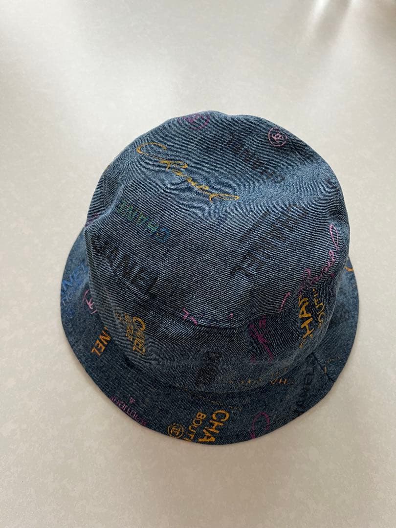 シャネル デニム バケットハット