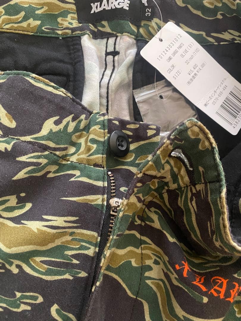 パンツ XLARGE CAMO CARGO PANTS 32inh