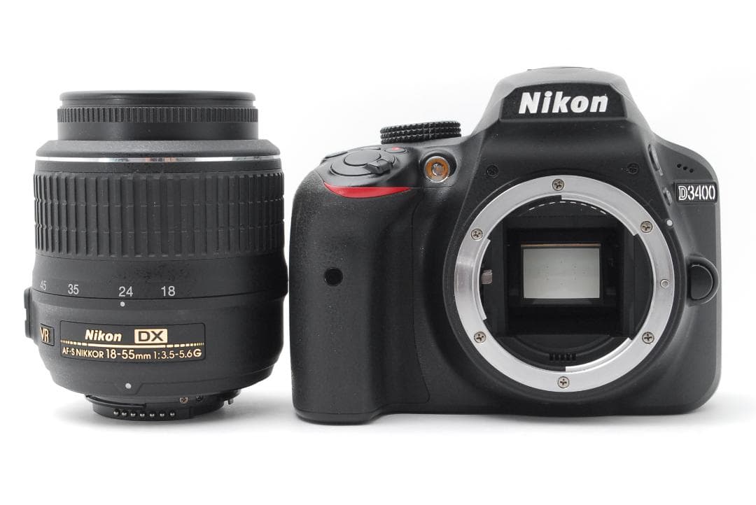 【新品級ショット数】Nikon D3400 スマホ転送　Bluetooth搭載