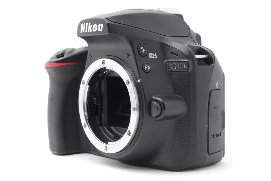 【新品級ショット数】Nikon D3400 スマホ転送　Bluetooth搭載