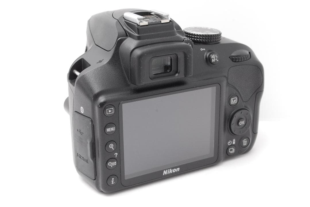 【新品級ショット数】Nikon D3400 スマホ転送　Bluetooth搭載