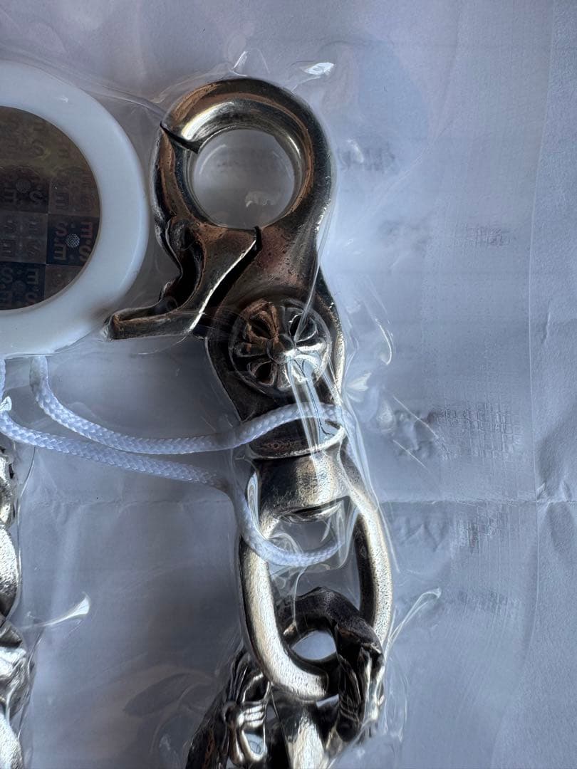 RSクロムハーツ　ファンシーウォレットチェーン　1クリップ　ロング