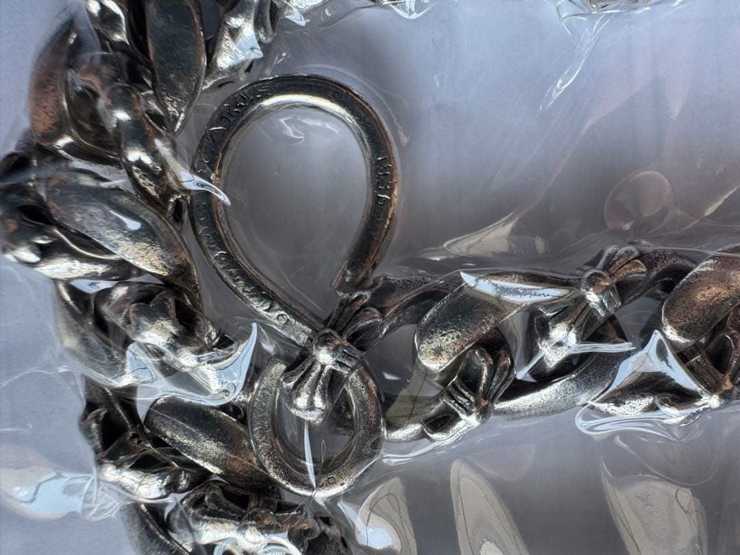 RSクロムハーツ　ファンシーウォレットチェーン　1クリップ　ロング