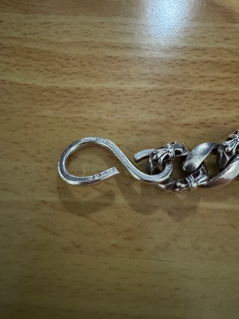 RSクロムハーツ　ファンシーウォレットチェーン　1クリップ　ロング