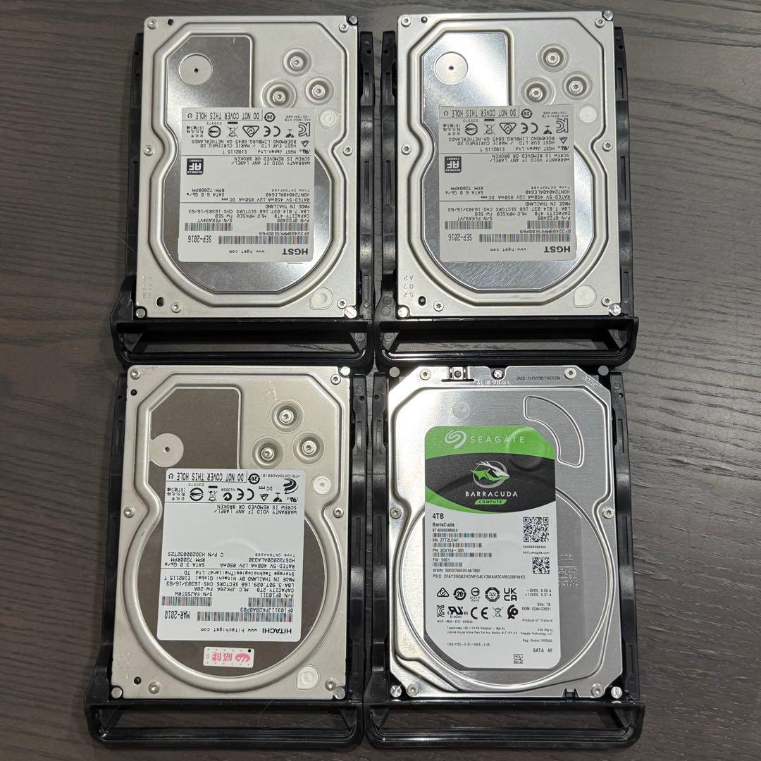 Synology DS916+(RAM 8GB) NASとHDD 14TBセット