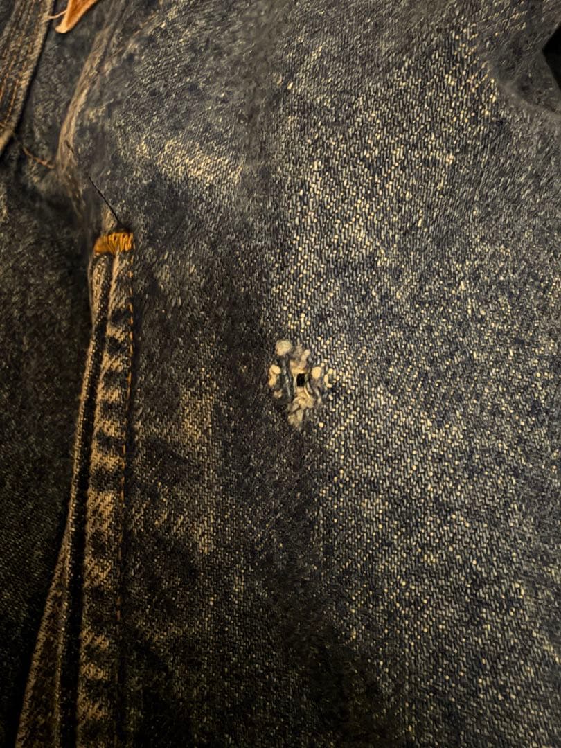 Carhartt カーハート デニムジャケット USA製 裏地ブランケット