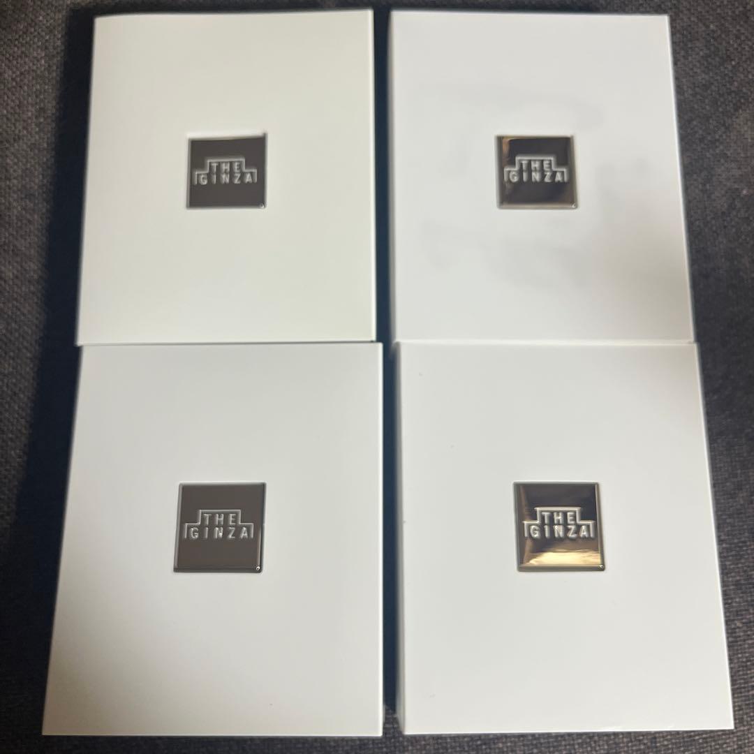 THE GINZA スキンケアトライアルセット 4個入り