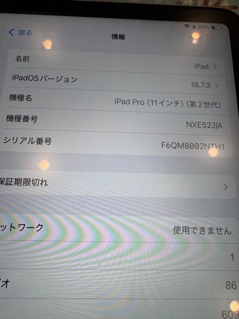 iPadpro11インチ 第2世代