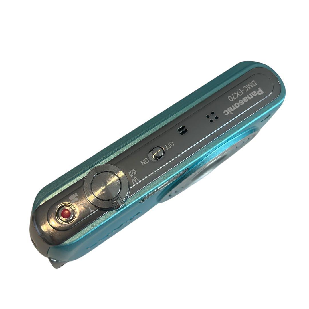 Panasonic LUMIX DMC-FX70 ブルー　デジカメ