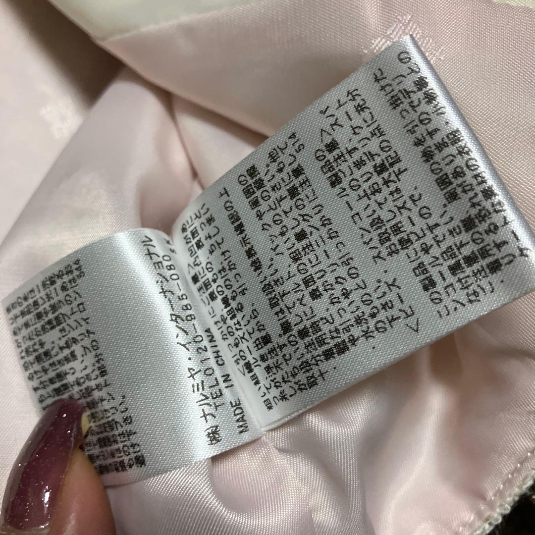 ケイトスペード120入学式ジャケットミックスツィードオフホワイトボレロ